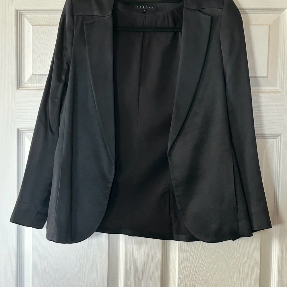 Theory Black Women's Blazer
